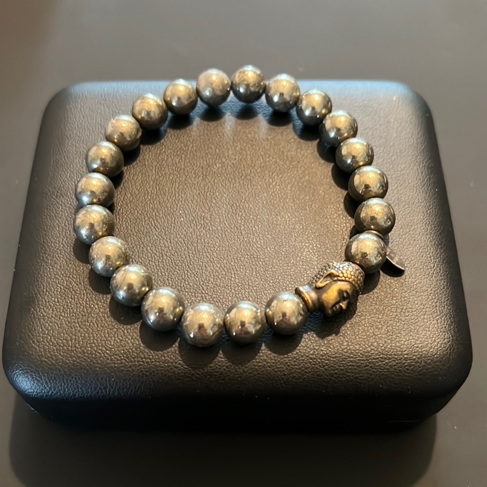 Love & Drishti OM Bracelet